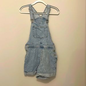 Jean Overall Shorts